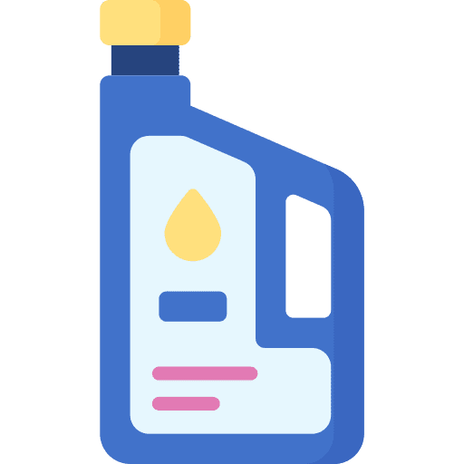 Lubricant bottle auto industry icon