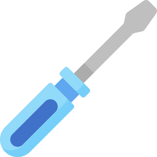Screwdriver tools construction and tools utensils icon Screwdriver tools construction and tools utensils icon