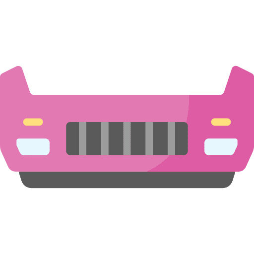 Bumper car service mechanic icon Bumper car service mechanic icon
