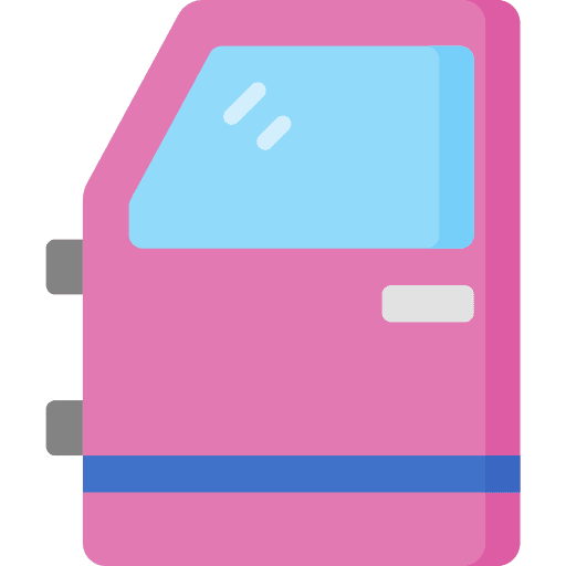 Car door car door transportation window icon Car door car door transportation window icon