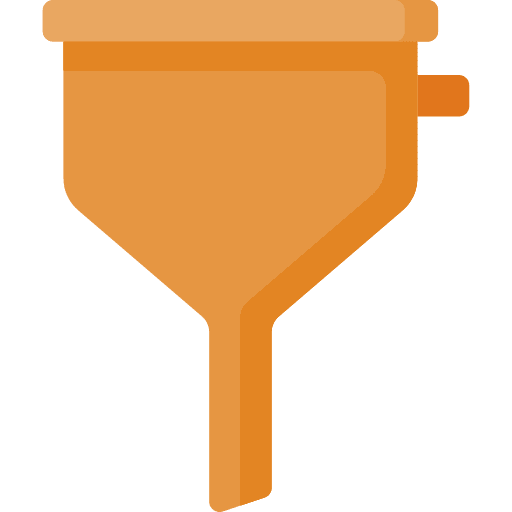 Funnel sort construction and tools tools icon Funnel sort construction and tools tools icon