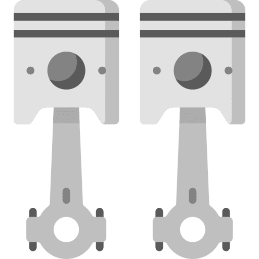 Piston transportation transport car parts icon Piston transportation transport car parts icon
