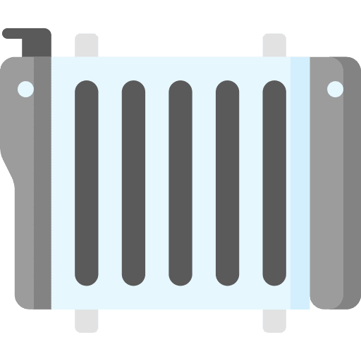 Radiator radiator construction and tools cooling icon Radiator radiator construction and tools cooling icon