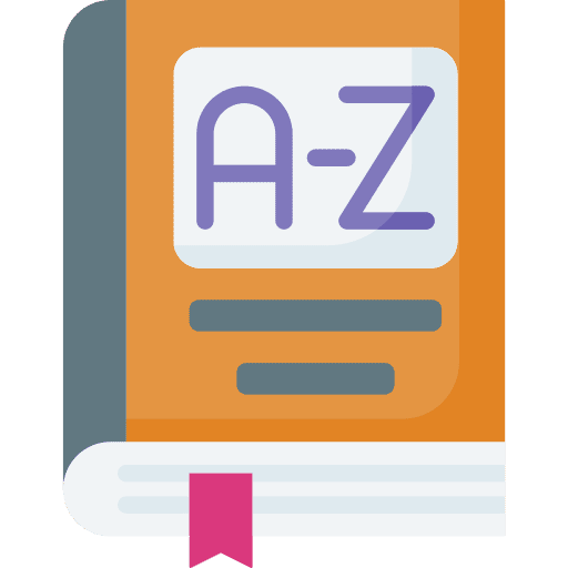 Dictionary learn read knowledge icon Dictionary learn read knowledge icon
