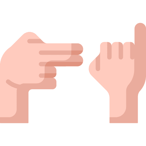 Hand sign hand sign inclusive sign language icon Hand sign hand sign inclusive sign language icon