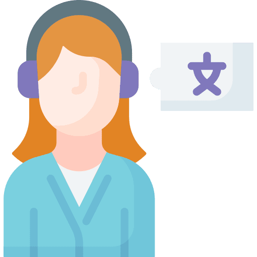 Listening communications language learning foreign language icon Listening communications language learning foreign language icon