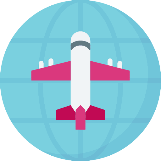 Travel abroad trip world icon Travel abroad trip world icon