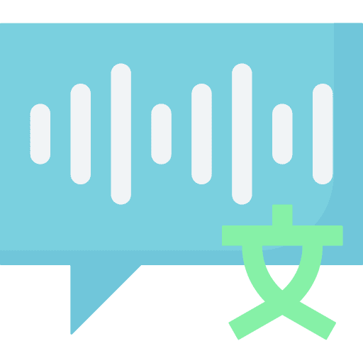 Voice talk voice translation icon Voice talk voice translation icon