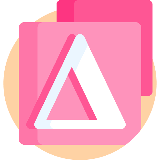 Delta symbol greek capital letter icon Delta symbol greek capital letter icon