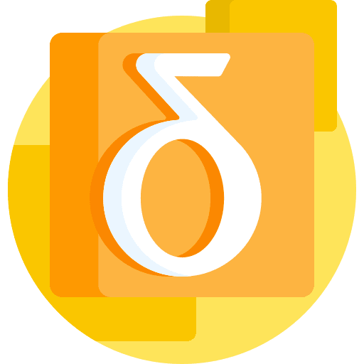 Delta symbol shapes lowercase icon Delta symbol shapes lowercase icon