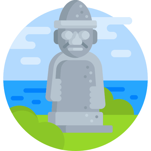 Jeju figure island asia icon