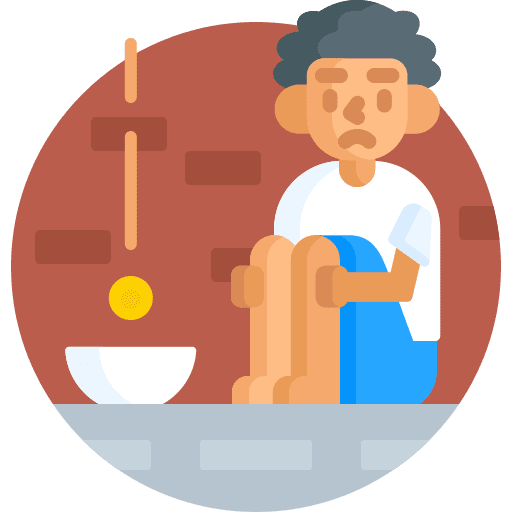 Poverty people poverty man icon Poverty people poverty man icon