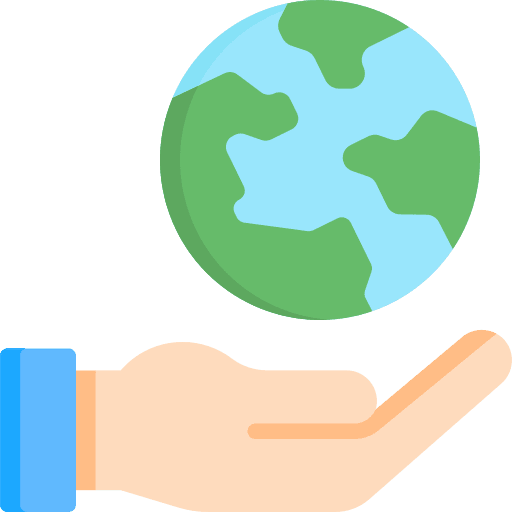 Environmental protection save the planet ecology world icon