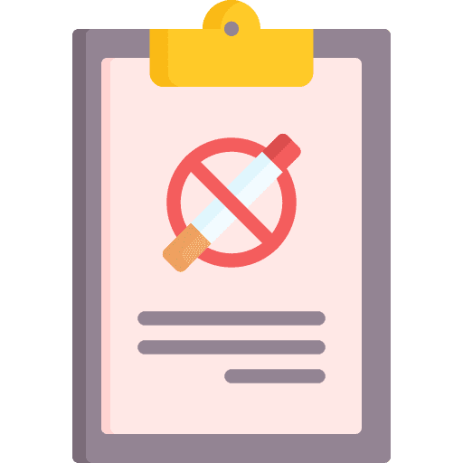 Medical report quit smoking medical record clinic history icon Medical report quit smoking medical record clinic history icon