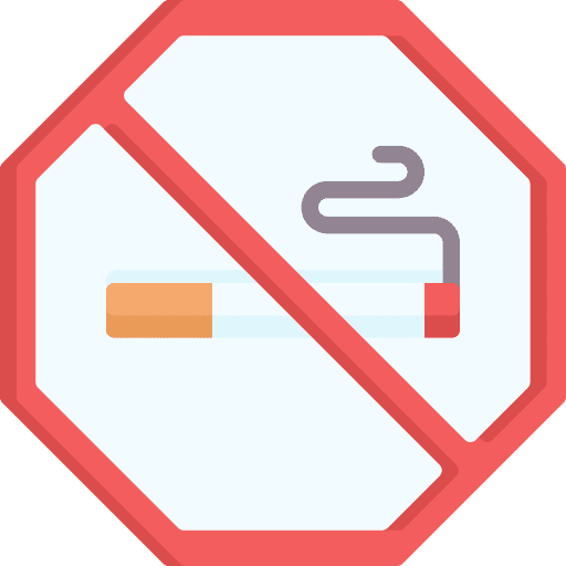 No smoking signaling cigarette unhealthy icon No smoking signaling cigarette unhealthy icon