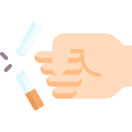 Quit smoking nicotine addiction unhealthy icon Quit smoking nicotine addiction unhealthy icon