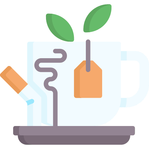 Tea cup tea cup food ashtray icon Tea cup tea cup food ashtray icon