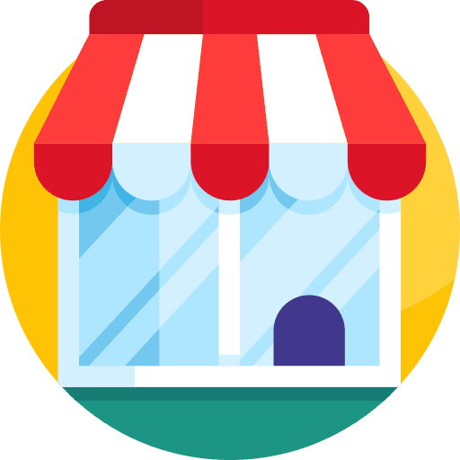 Shop commerce and shopping architecture and city shop icon Shop commerce and shopping architecture and city shop icon