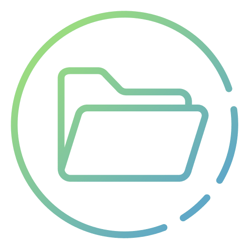 Folder files and folders office icons office material icon