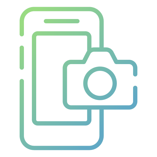 Phone camera phone gallery user interface icon