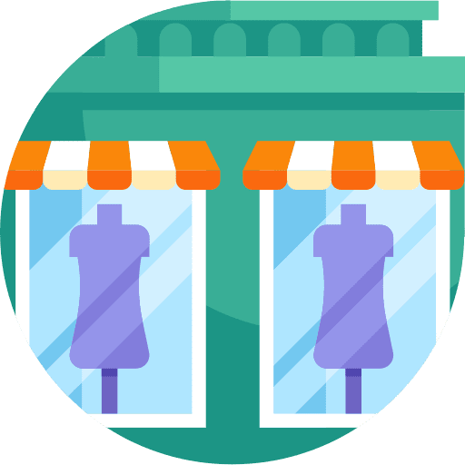 Store fashion shop retail icon Store fashion shop retail icon