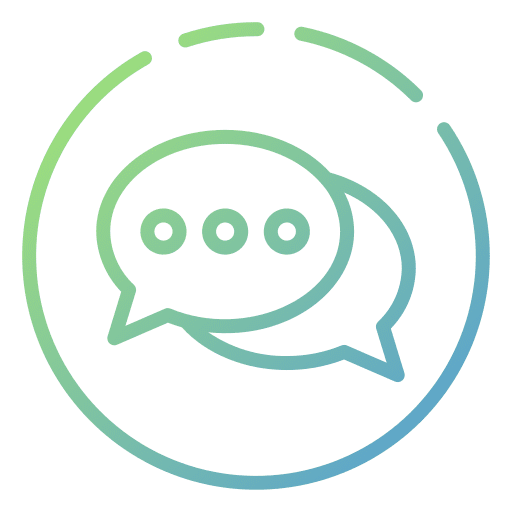 Chat messages conversation communications icon Chat messages conversation communications icon