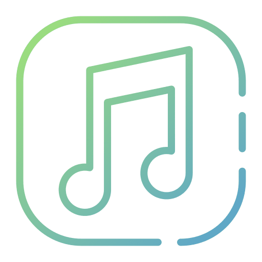 Music player music interface song icon Music player music interface song icon