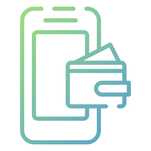 Wallet deposit pay bill icon Wallet deposit pay bill icon