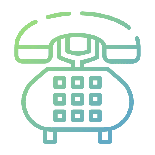 Landline calling landline communications icon Landline calling landline communications icon