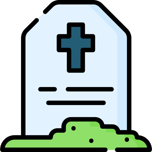 Death cemetery cross cultures icon Death cemetery cross cultures icon
