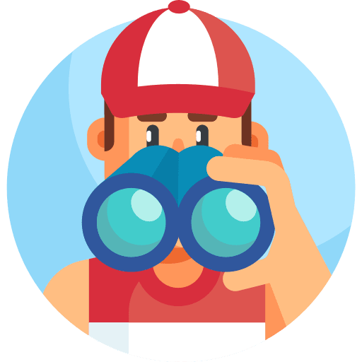 Lifeguard profession people boy icon