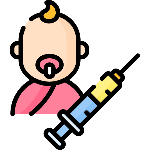 Vaccine syringe vaccination injection icon Vaccine syringe vaccination injection icon