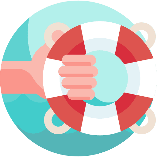 Lifeguard help hands lifebuoy icon Lifeguard help hands lifebuoy icon