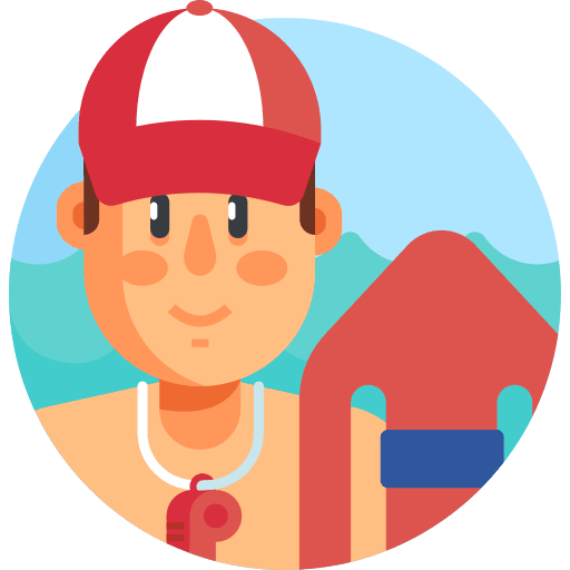Lifeguard safety people lifeguard icon Lifeguard safety people lifeguard icon