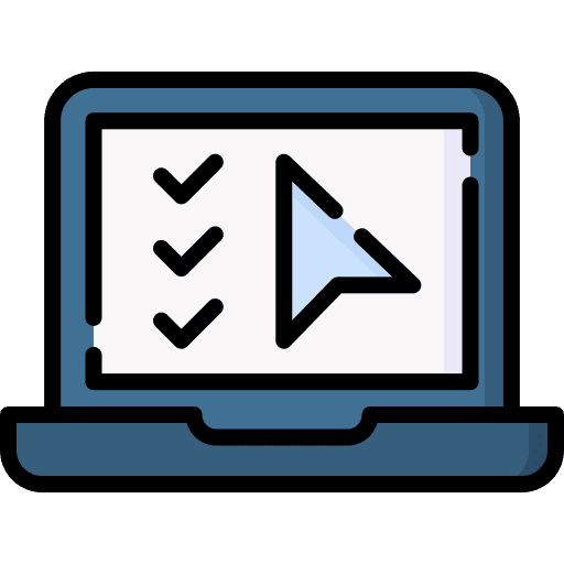 Choice elearning choice online test icon Choice elearning choice online test icon