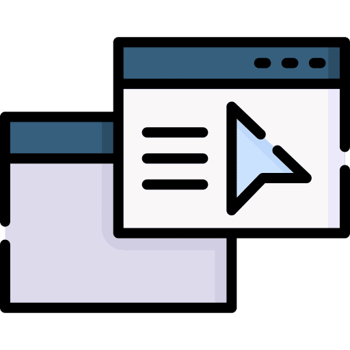 Apps web cursor ui icon Apps web cursor ui icon