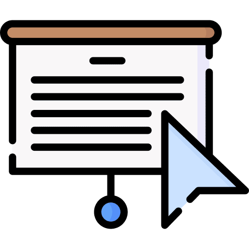 Presentation presentation screen education icon Presentation presentation screen education icon
