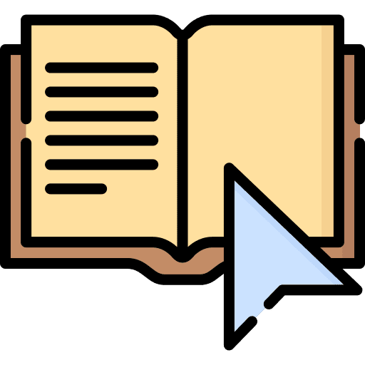 Book book cursor ui icon Book book cursor ui icon