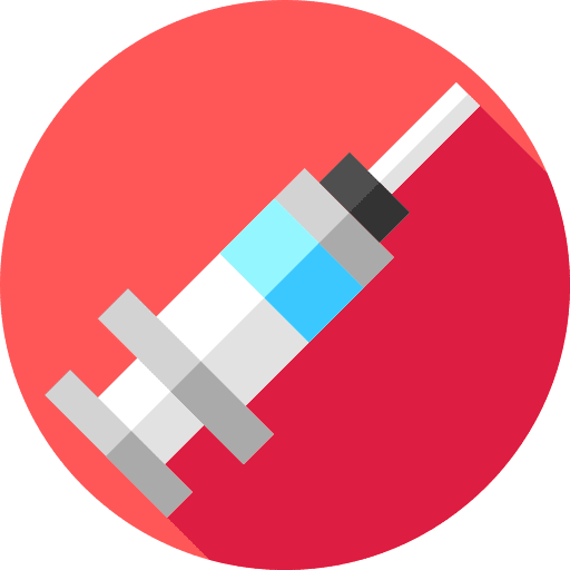 Syringe syringe healthcare and medical injection icon