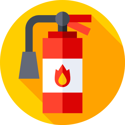 Fire extinguisher fire extinguisher protection protect icon
