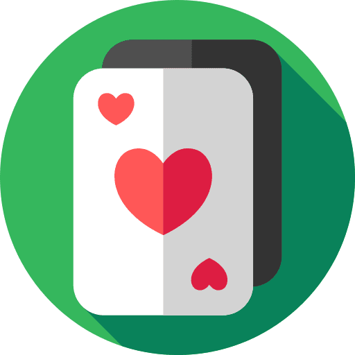 Poker entertainment card game poker cards icon