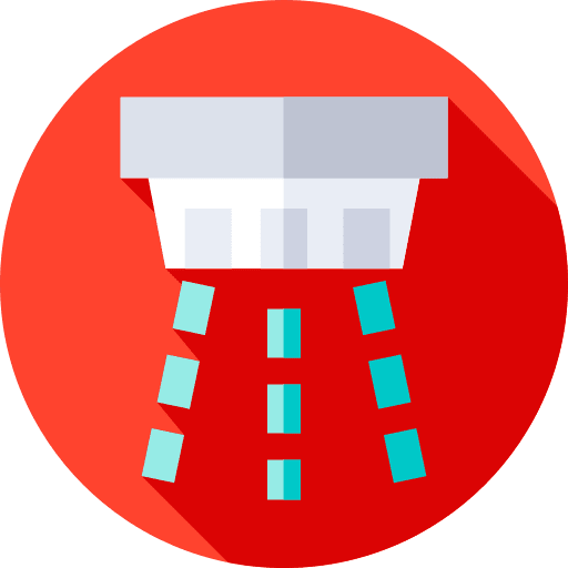 Sprinkler sprinkler electronics smoke detector icon