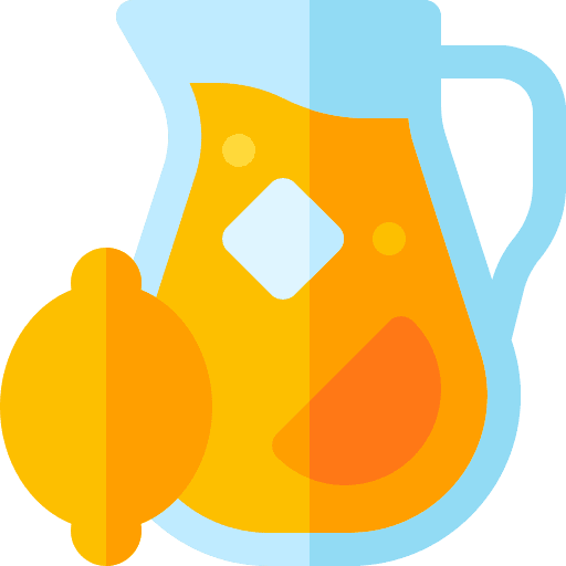 Lemonade drink juice pitcher icon Lemonade drink juice pitcher icon