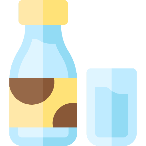 Milk beverage bottle drink icon Milk beverage bottle drink icon