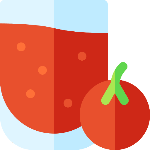Tomato juice food and restaurant tomato juice drink icon Tomato juice food and restaurant tomato juice drink icon