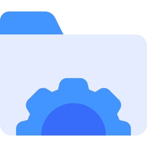 Folder files and folders document folder icon
