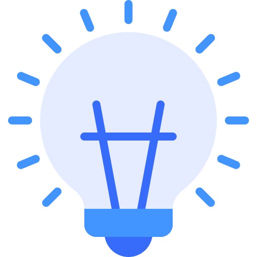 Idea bulb light idea icon Idea bulb light idea icon