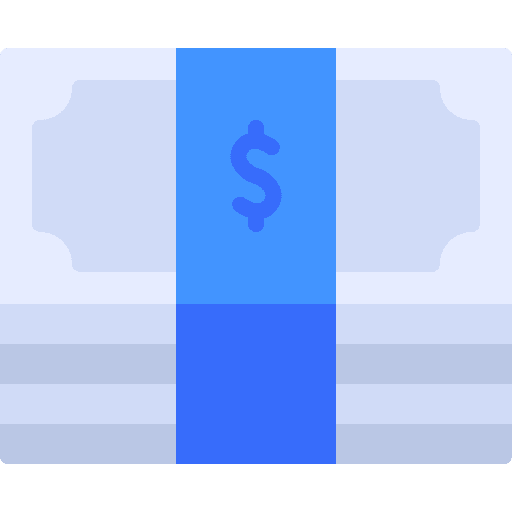 Money cash rich profit icon
