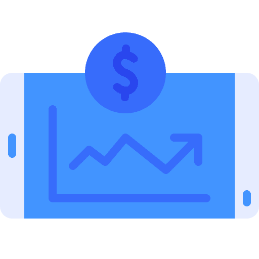Trading application trade trading icon
