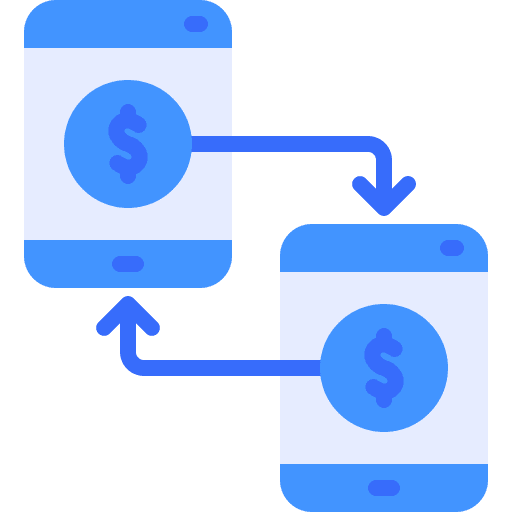 Exchange transfer currency exchange icon Exchange transfer currency exchange icon